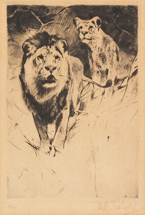 Lion and Lioness (1915-1921)