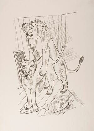 Lion Couple (1921)
