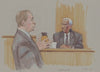 Lipscomb, African American Dallas City Council member accused of bribery, on the stand at the United States v. Albert Louis Lipscomb trial, Amarillo, Texas, where he was found guilty