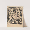 Listening (between 1920 and 1921) by Walter Gramatté