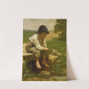 Little Boy Fishing by William Penn Morgan
