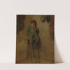 Little Boy on a Stool (1861) by Eastman Johnson