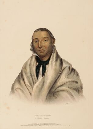 Little Crow. A Sioux Chief