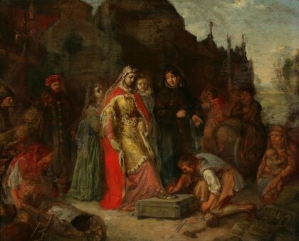 Little foot of Queen Jadwiga