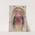 Little girl in a red waistcoat by Tadeusz Makowski