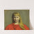 Little Girl in Red Dress by Józef Pankiewicz