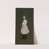 Little Girl in White (Queenie Burnett) by George Wesley Bellows