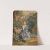 Little Girl with a Hoop by Juan Buckingham Wandesforde