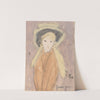 Little Girl with a Large Hat by Gwen John
