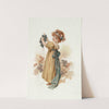 Little Girl with Grapes (ca. 1861–1897) by Louis Prang & Co.