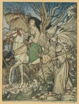 ‘Little niece,’ said KÃ¼hleborn, ‘forget not that I am here with thee as a guide.’