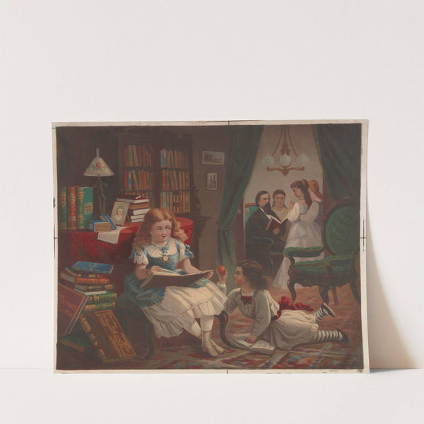 Little students (1872) by Bencke &amp; Scott