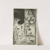 Little Thumbling and his brothers find their way home by Arthur Rackham