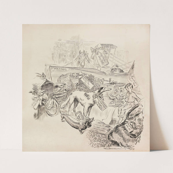 Little Willie Rebates Xmas (1909) by William Henry Walker