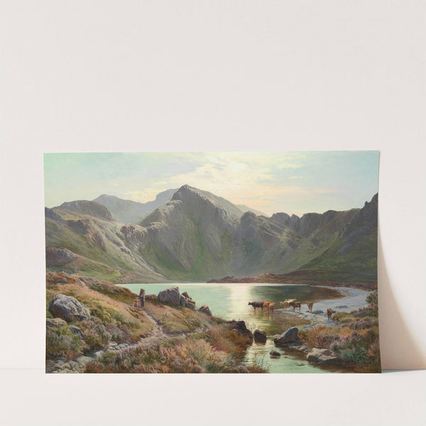Llanberis, North Wales by Sidney Richard Percy