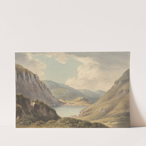 Llyn Geirionedd not Far from Trefriew, on the River Conway, Carnarvonshire by John Warwick Smith