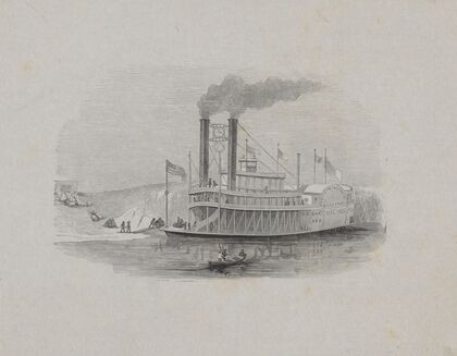 Loading a steamboat