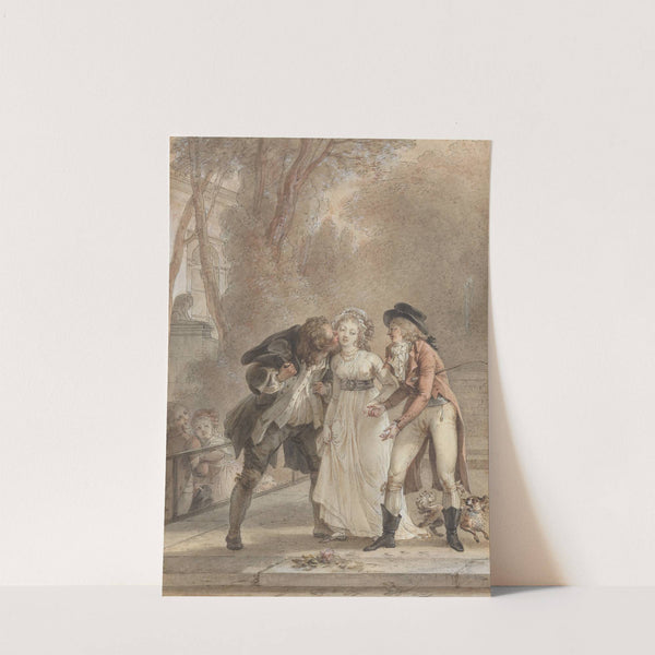 Loaned Kiss by Jacques Louis François Touzé