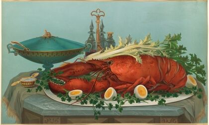 Lobster, Eggs, Celery