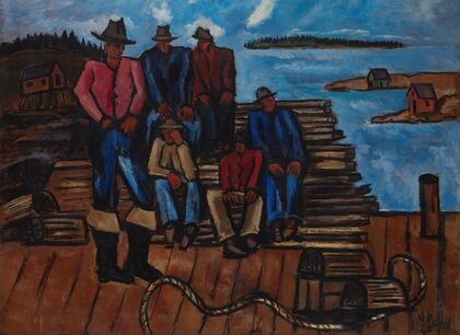 Lobster Fishermen (1940-1941) — size preview