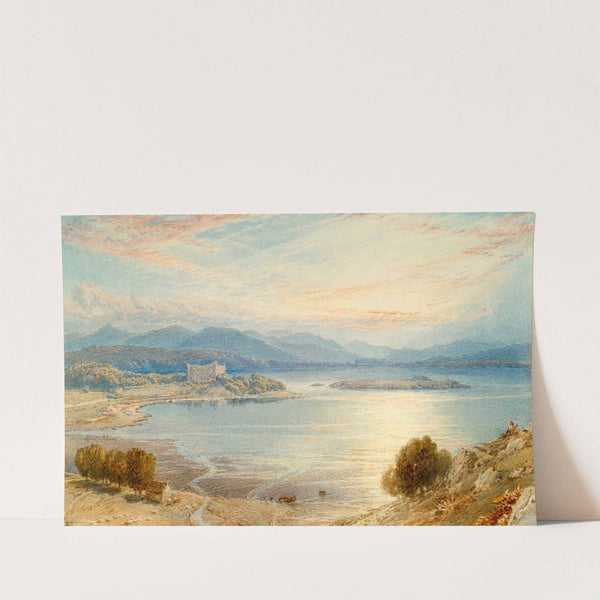 Loch Awe At Sunset by Myles Birket Foster