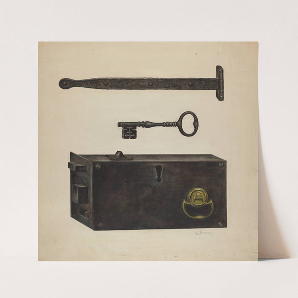 Lock, Key, Hinge by Charles Bowman