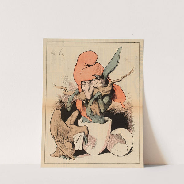 L’œuf de Pâques (1878) by André Gill