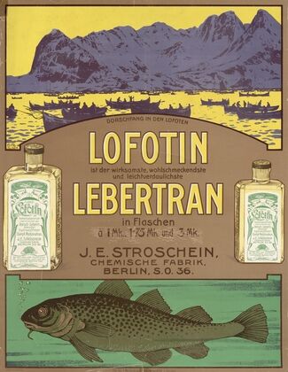 Lofotin ist der wirksamste, wohlschmeckendste und leichtverdaulichste Lebertran in Flaschen