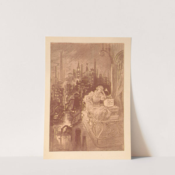 Loisirs littéraires au XX Siecle (1895) by Albert Robida