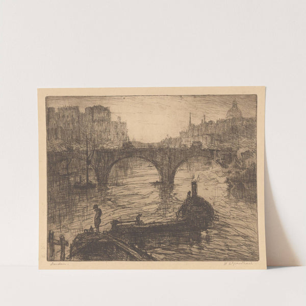 Londen (1888-1934) by Willem Adrianus Grondhout