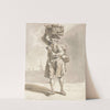 London Cries; A Man with a Basket (Man Selling Pots and Pans) by Paul Sandby