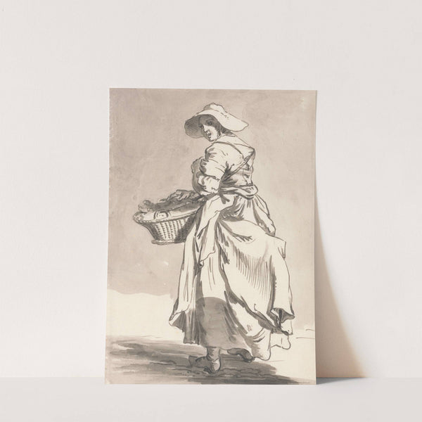 London Cries; Flowers by Paul Sandby