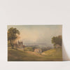 London from Blackheath by Francis Nicholson