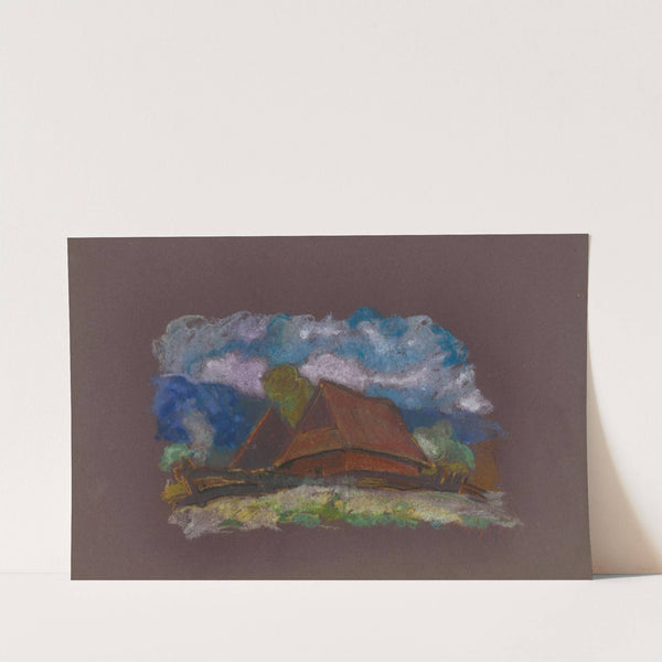 Lonely House in a Village by Zolo Palugyay