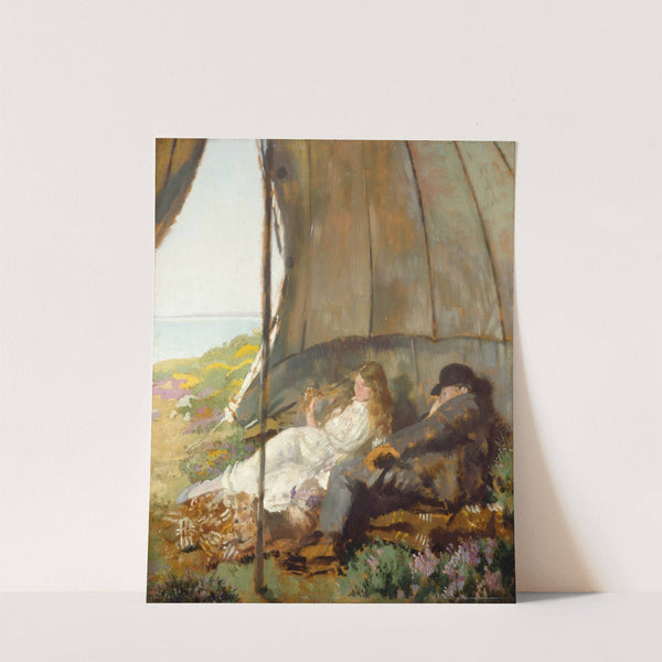 Looking at the Sea by William Orpen