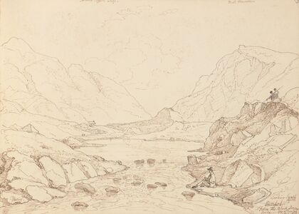 Looking South From the Black Stream Bridge, 6 September 1841