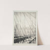 Looking through Brooklyn Bridge (1921) by Christopher R. W. Nevinson