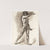 Lopend mannelijk naakt, met geheven arm by David Humbert de Superville