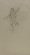 Løpende gutt (between 1869 - 1873)