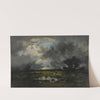 L&#039;orage by Narcisse-Virgile Diaz de La Peña