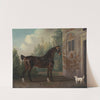 Lord Abergavenny&#039;s Dark Bay Carriage Horse with a Terrier by Thomas Gooch