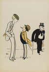 Lord Carnavon, le jockey Tod Sloan (Sem) et Monsieur Broet