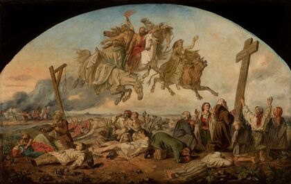 Lord deliver us from air, fire, war, famine and sudden death