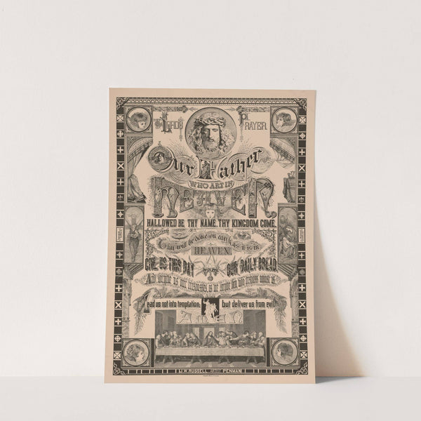 Lord’s prayer (1880) by J. Russell