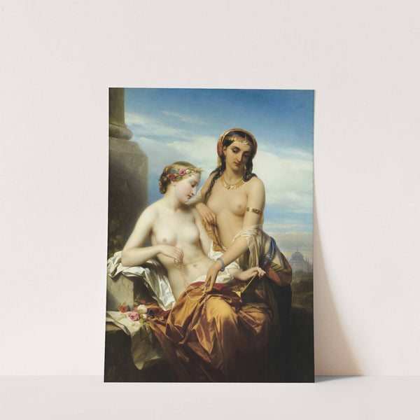 L’Orient et l’Occident (1854) by Nicaise De Keyser