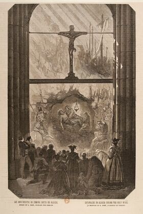 Los monumentos de semana santa en Alsacia (1856)