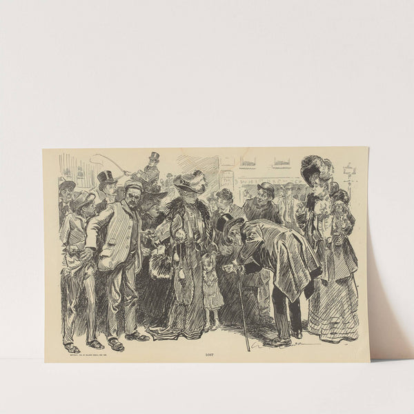 Lost (1900-1905) by Charles Dana Gibson