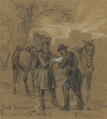 Lost horsemen. In search of a road