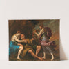 Lot and his daughters by Andrea Vaccaro