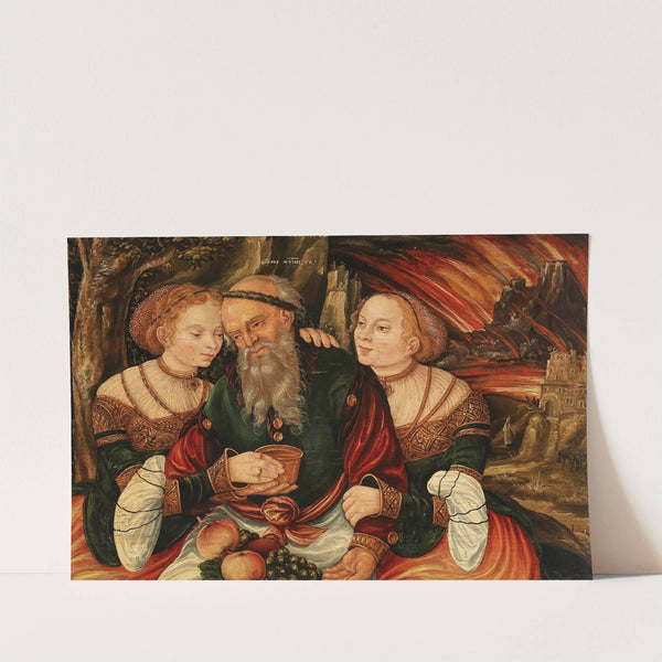Lot and his Daughters by Veit Thiem